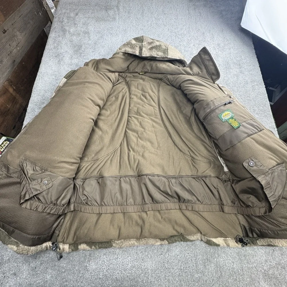 Cabela's Wooltimate Extreme‎ Stand Hunter Insulated Parka Outfitter Camo XL
